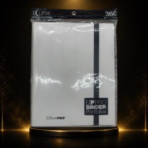Ultra PRO Eclipse 9-Pocket PRO-Binder Arctic White – Album für 360 Karten