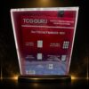 TCG Guru 9-Pocket Binder Rot – Sammelkartenalbum für bis zu 360 Karten