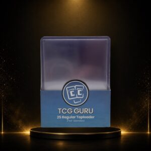 TCG Guru Regular Toploader 3″ × 4″ – 25 Stück – Schutz für Sammelkarten