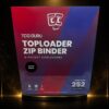 TCG Guru Toploader Zip Binder Xenon Black – 9-Pocket Album für 252 Toploader